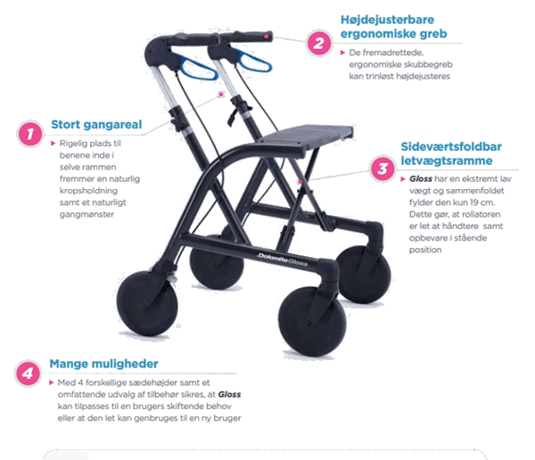 Lättviktsrollator