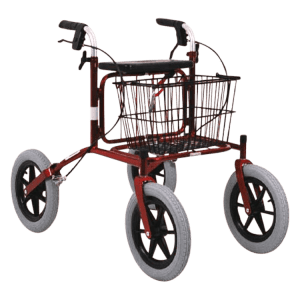 Carl Oscar - Udendørs rollator med lufthjul