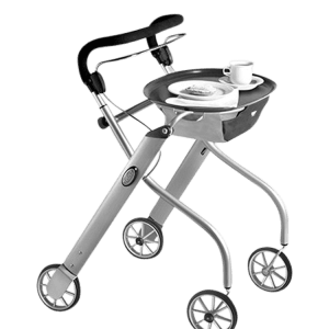 Bakke til Let´s Go rollator, sort