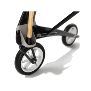 Stokkeholder til Carbon Ultralight monteret – praktisk holder til stokke på rollator