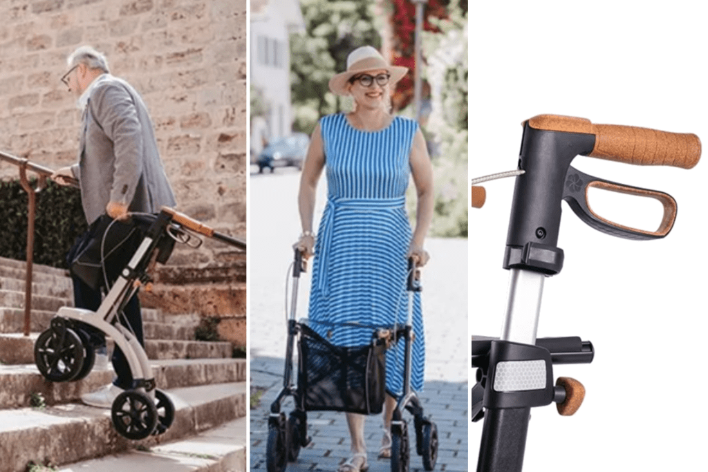 Saljol rollator bromssystem