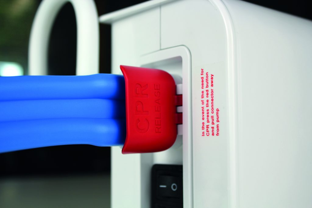 Dyna-Form® Mercury Advanced – anslutning till pump